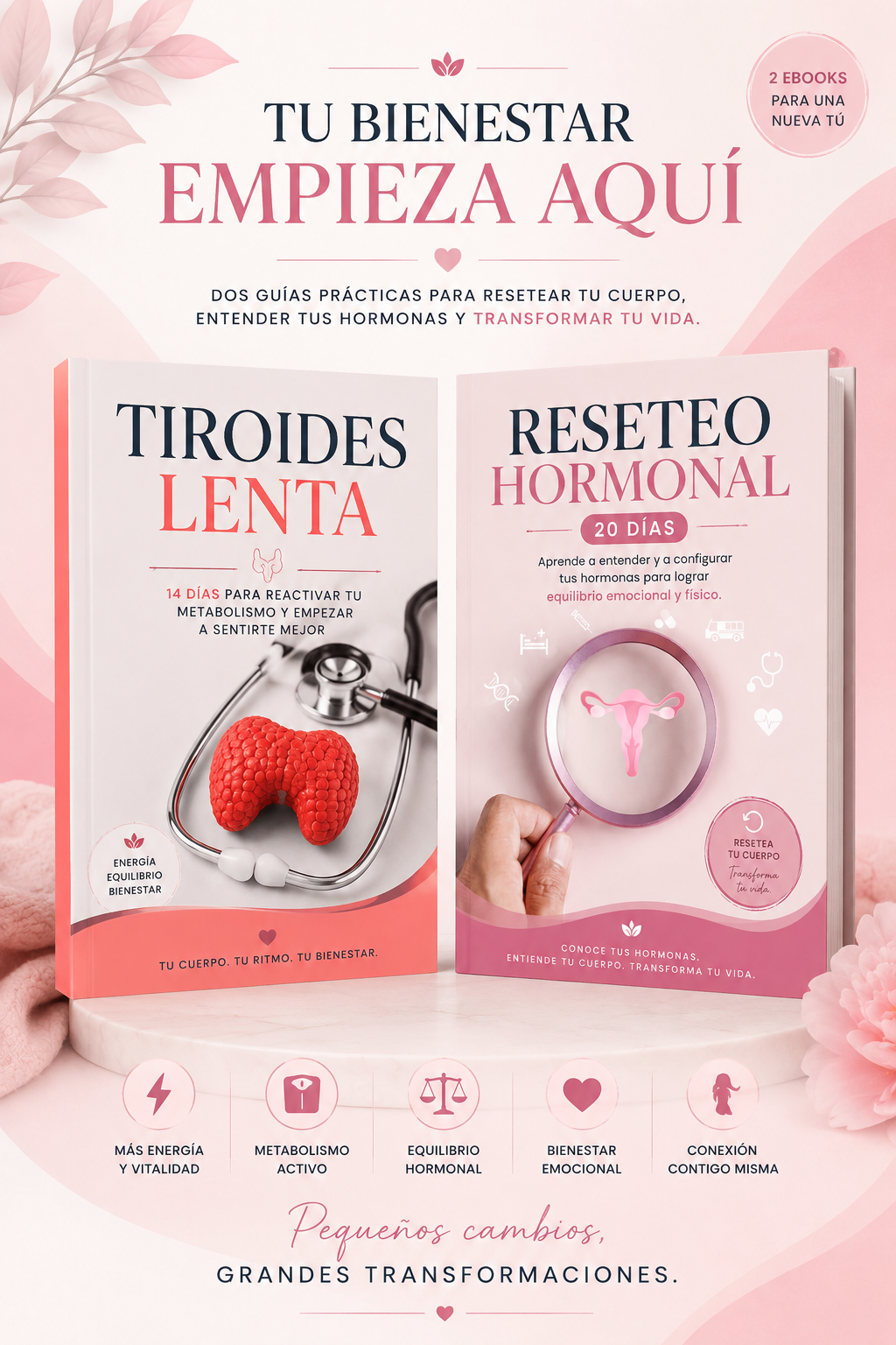 Pack Completo: Reseteo Hormonal + Tiroides Lenta -Transformá tu Cuerpo en 20 Días
